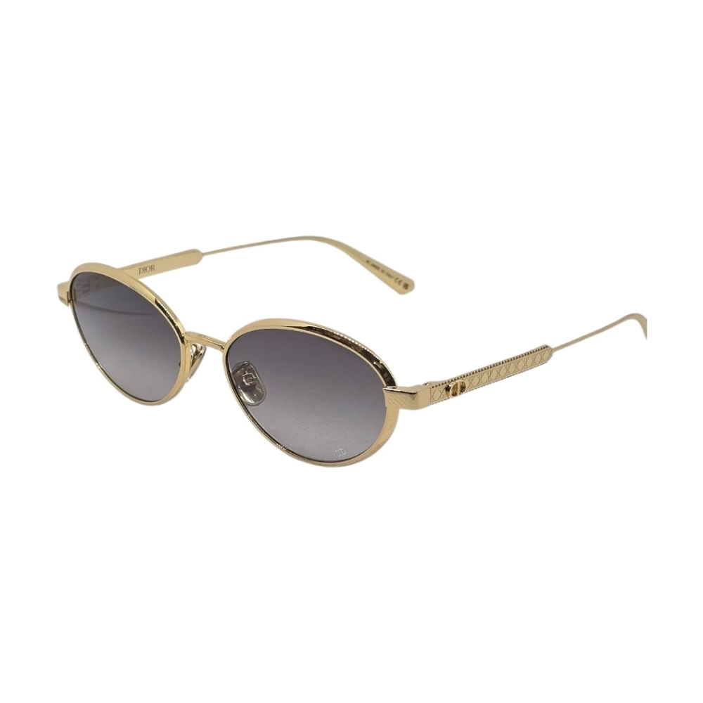 DIIR SUNGLASSES Gold Oval Sunglasses